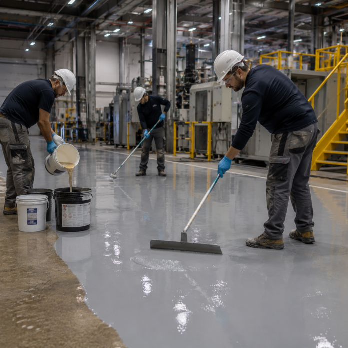 Aplicación de Resinas Industriales en Lleida